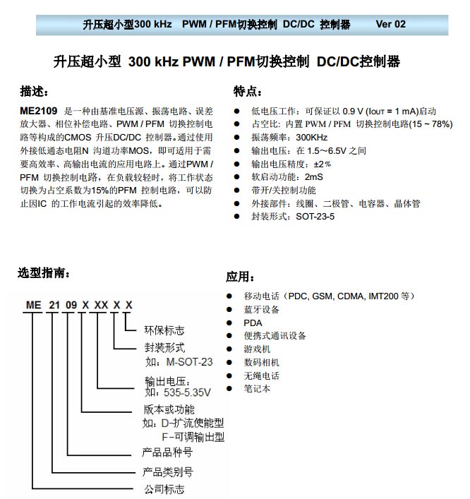 ME2109系列